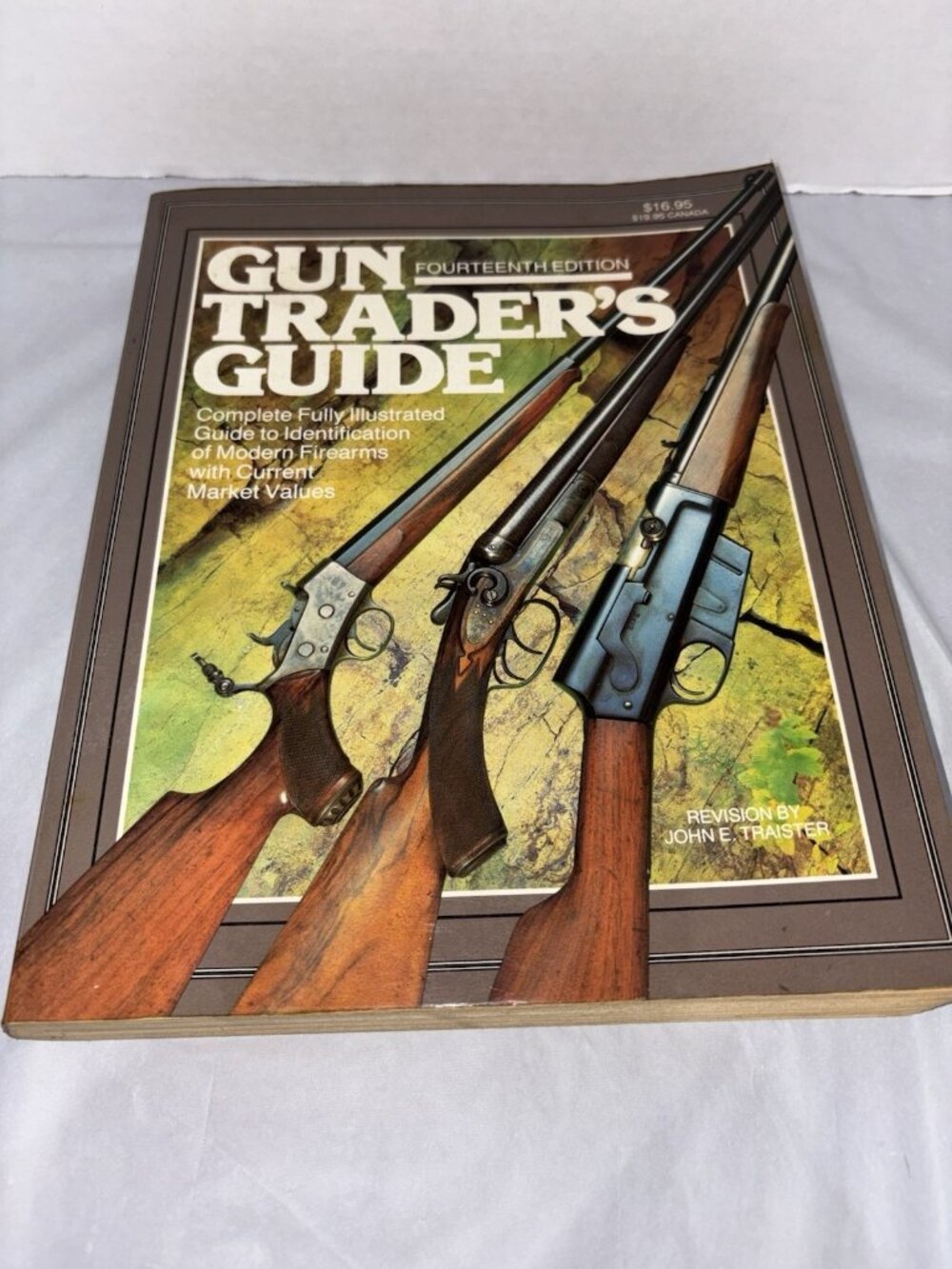 1990 Gun Traders Guide Paperback Price Guide Vintage Hunting